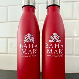 Baha Mar Grand Hyatt Stainless Steel Water Bottles | 24 oz | Set of 2 | Bahamas